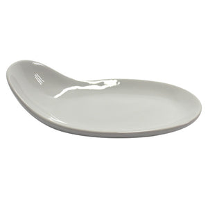 PLATO OVAL P/TAZA DE ASA LARGA 22X13 CM   APOTAL