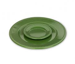 PLATO No. 16 TROQUELEADO COLOR VERDE