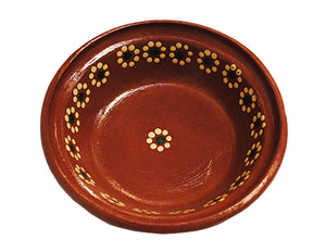 PLATO POZOLERO DE BARRO